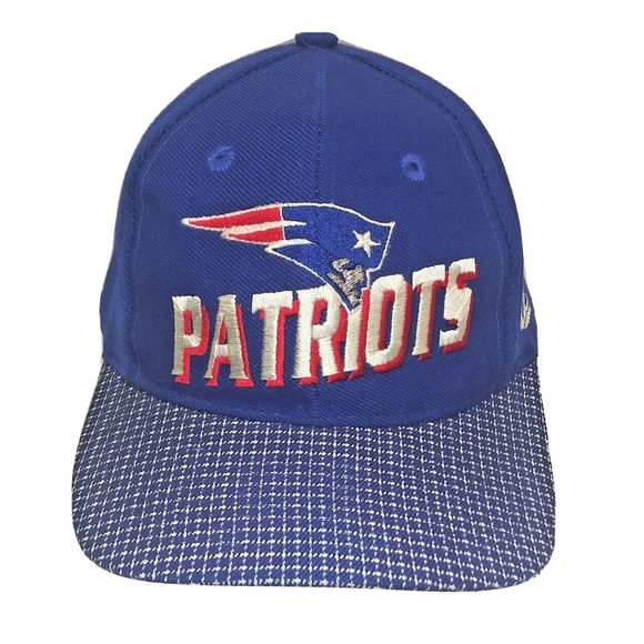 NFL Other - Vintage New England Patriots NFL Pro Line Logo Athletics Cap Hat Hook & Loop 90s
